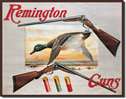 Rem Shotguns and Duck tin signs