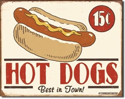 Schonberg - Hot Dog tin signs