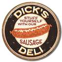 Moore - Dick's Sausage tin signs