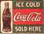 COKE - c.1916 Ice Cold tin signs