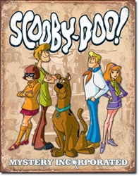 Scooby Doo Gang Retro Tin Signs