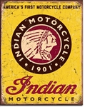 Indian Motorcycles Since 1901Tin Signs
