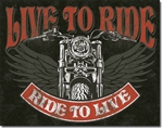 Live to Ride - Bike 