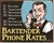 Bartender's Phone Rates 