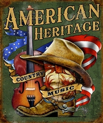 American Country tin signs