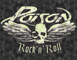 Poison Rock and Roll tin signs