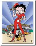 Betty Boop Diner tin signs