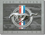 Mustang - 35th Anniversary tin signs