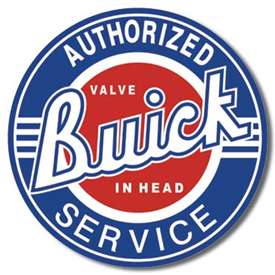 Buick Service tin signs