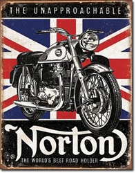 Norton - Best RoadholderTin Signs