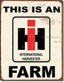IH Farm tin signs