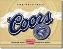Coors Label tin signs
