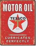 Texaco - Lubricates Perfectly tin signs