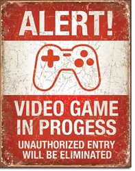 Video Game in Progress