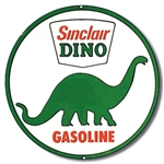 Sinclair Dino Gasoline tin signs