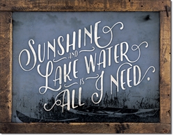 Sunshine & Lake Water