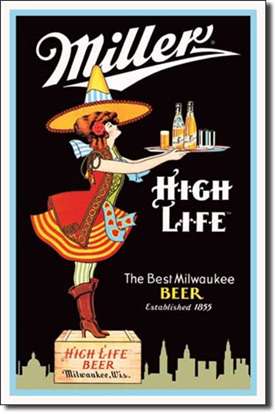Miller Server tin signs