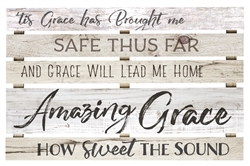 Pallet Sign Décor - Amazing Grace