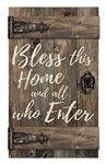 Barn Door - Bless this home