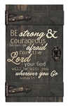 Barn Door - Be strong & courageous